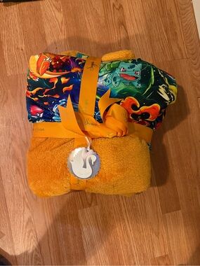 Sugar Swan Pokemon Bamboo Blanket